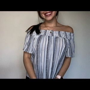 Off the shoulder top
